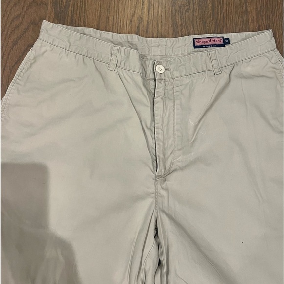 Mens light brown vineyard vines shorts in mens waist size 38 academia y2k E - Picture 4 of 6